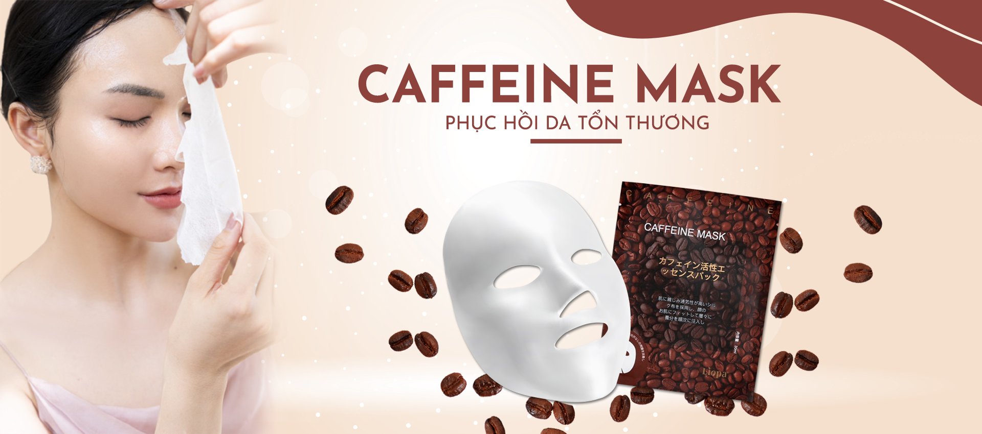 Mặt nạ cà phê Nhật 